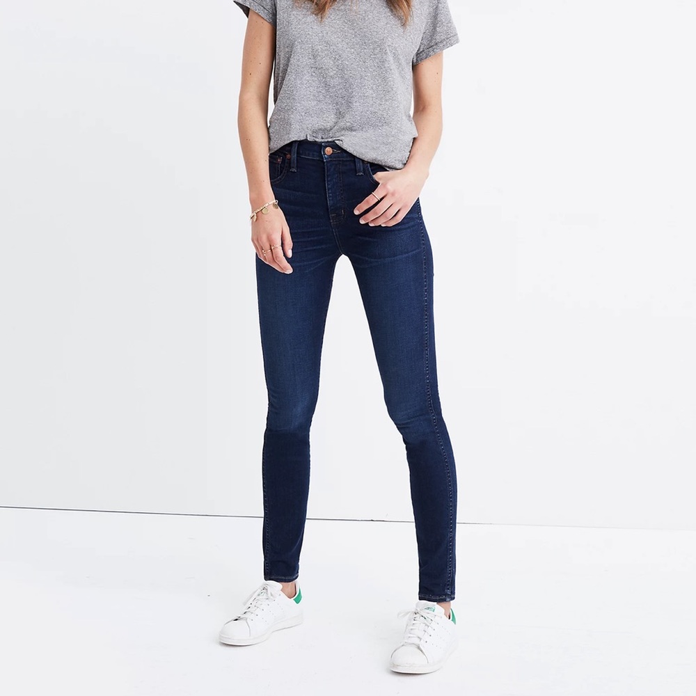 Madewell curvy high-rise skinny jeans size 25 - Picture 1 of 15